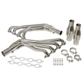 Long Tube Stainless Manifold Headers For 2010-2015 Chevy Camaro SS LS3 6.2L V8